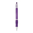 SLIM. Penna a sfera in ABS con finitura antiscivolo e clip