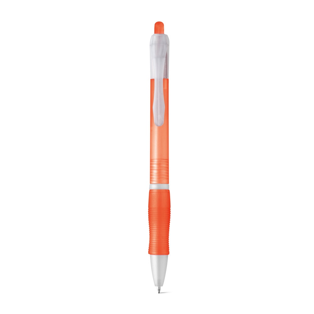 SLIM. Penna a sfera in ABS con finitura antiscivolo e clip