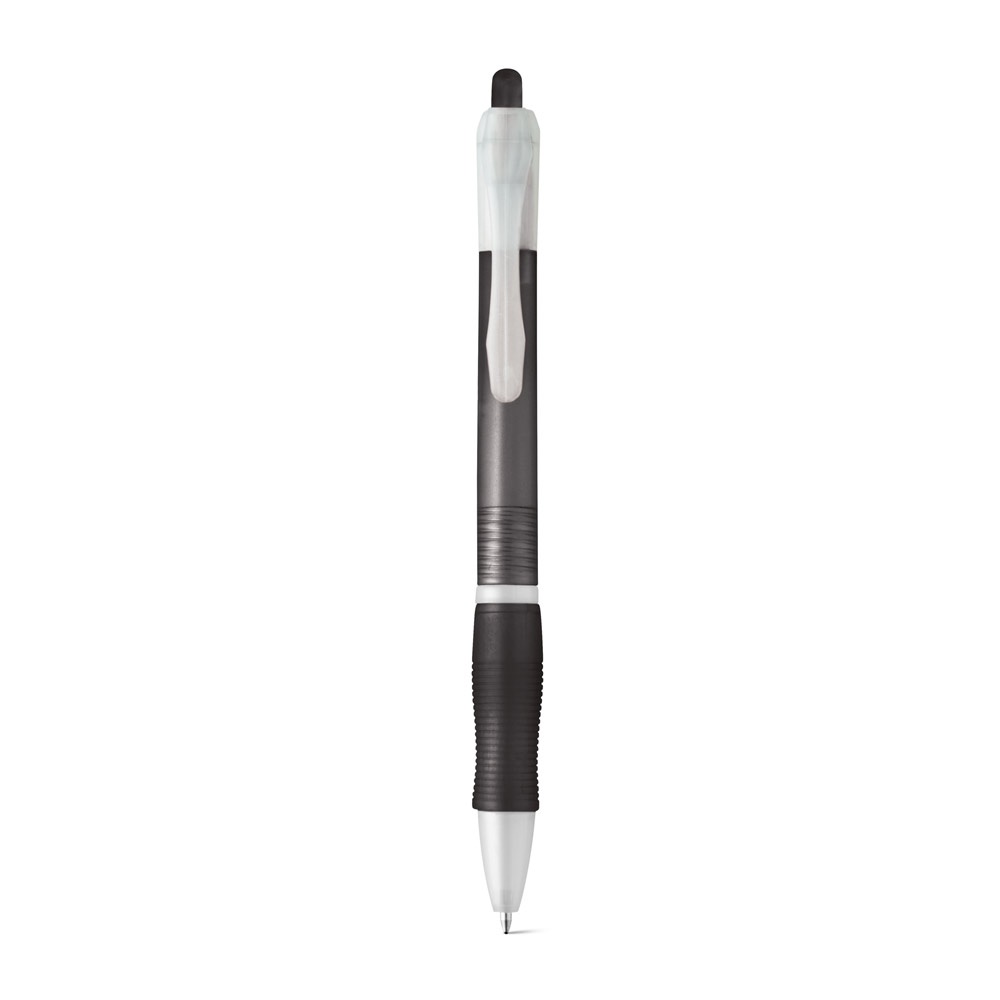 SLIM. Penna a sfera in ABS con finitura antiscivolo e clip