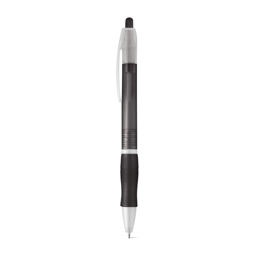 SLIM. Penna a sfera in ABS con finitura antiscivolo e clip