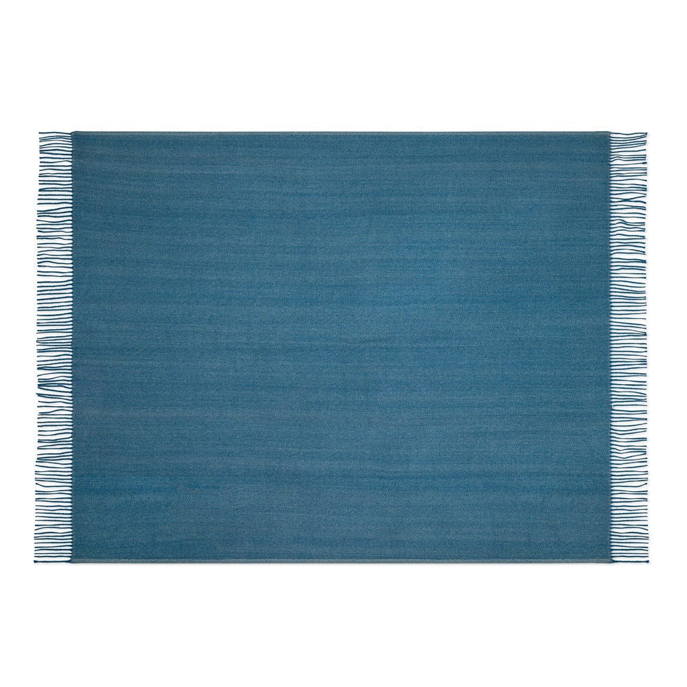 SMOOTH. Coperta 100% acrilico con nastro e cartoncino personalizzabile (270 g/m²)