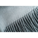 SMOOTH. Coperta 100% acrilico con nastro e cartoncino personalizzabile (270 g/m²)