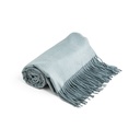 SMOOTH. Coperta 100% acrilico con nastro e cartoncino personalizzabile (270 g/m²)