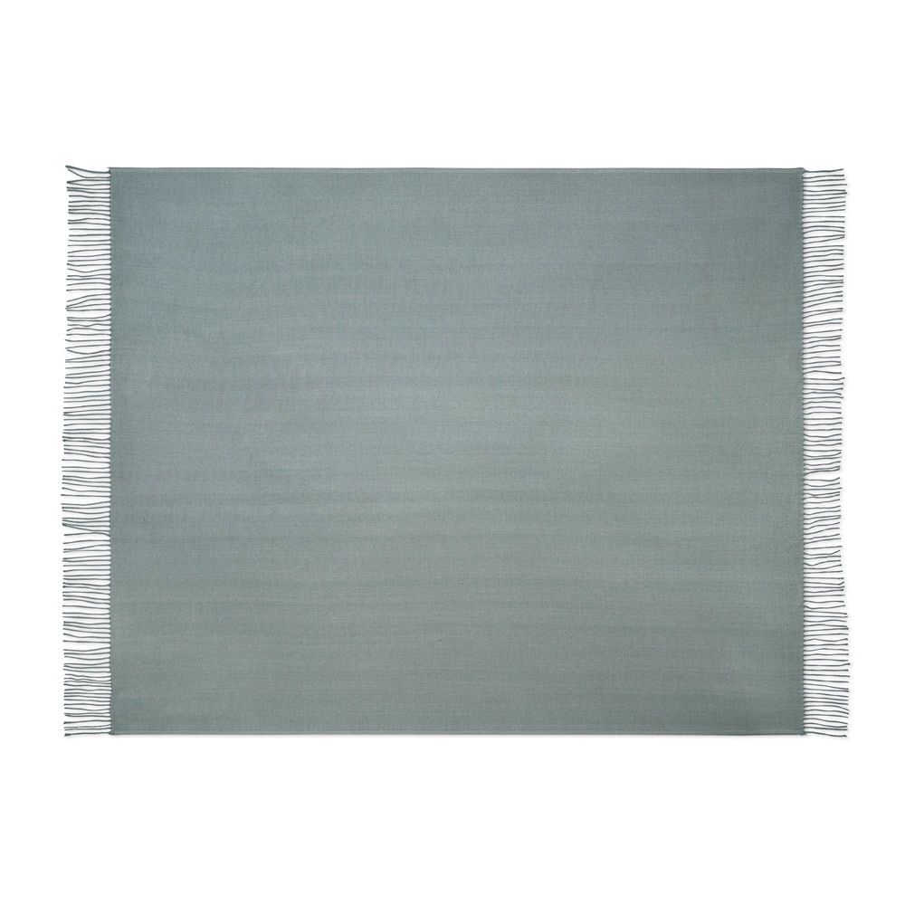 SMOOTH. Coperta 100% acrilico con nastro e cartoncino personalizzabile (270 g/m²)