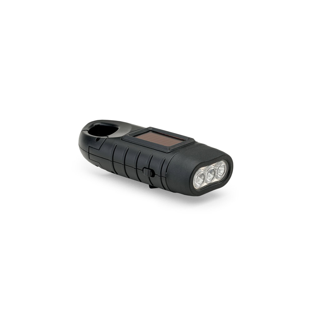 SOLARKY. Torcia compatta 0'5 W ABS con 3 LED bianchi da 90 lumen