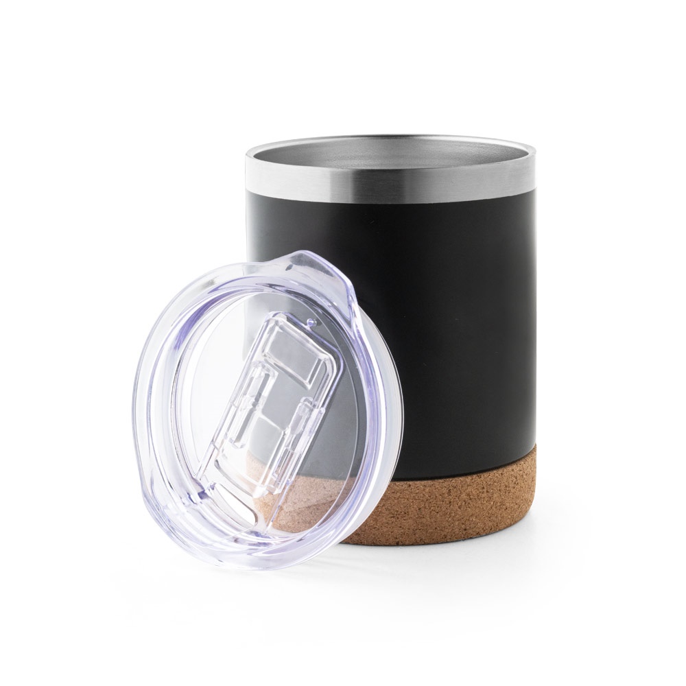 SOLBERG TUMBLER. Bicchiere da viaggio in acciaio inox 400 mL