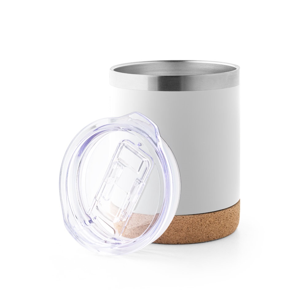 SOLBERG TUMBLER. Bicchiere da viaggio in acciaio inox 400 mL