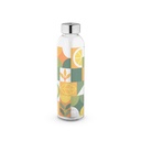 SOLER. Borraccia in vetro per sublimazione con tappo in acciaio inox 500 mL