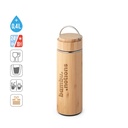 SOW. Borraccia termica in bambù e acciaio inox 440 mL