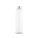 SOLER. Borraccia in vetro per sublimazione con tappo in acciaio inox 500 mL
