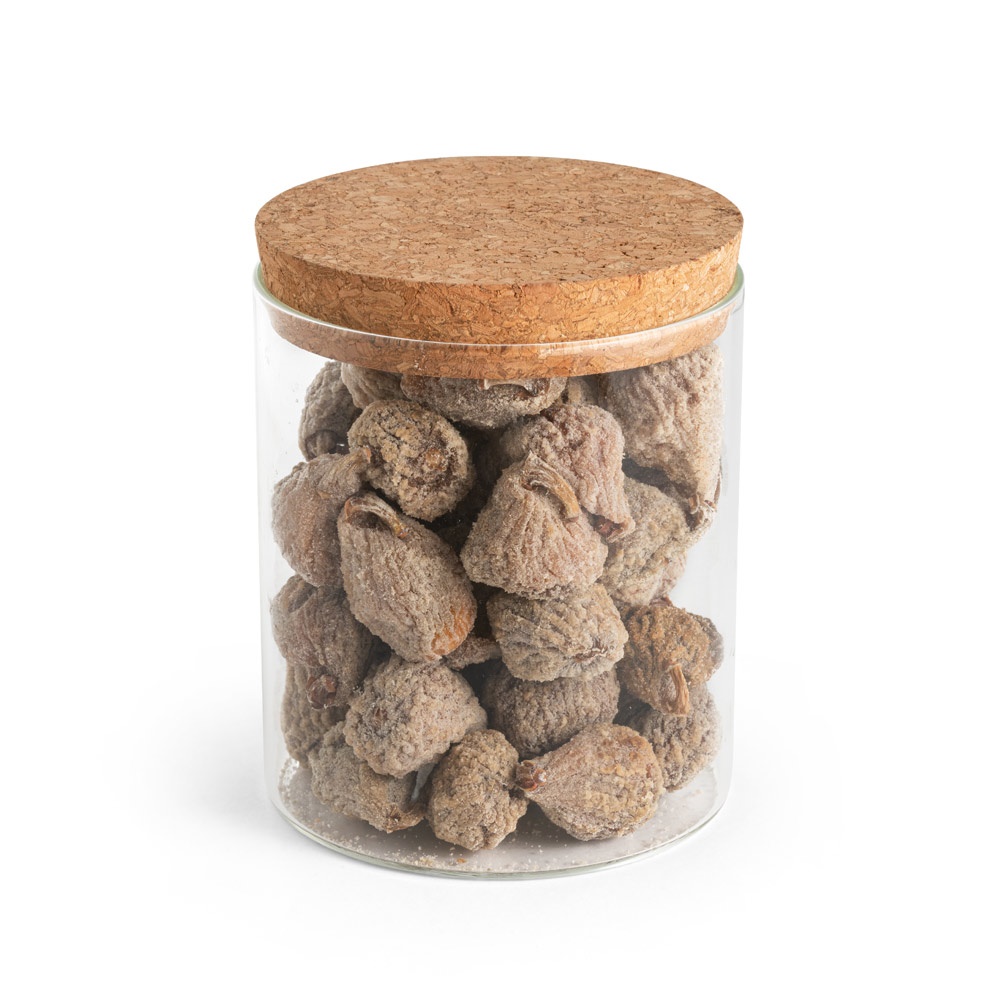 SPICE 700. Contenitore in vetro borosilicato con tappo in sughero 700 mL