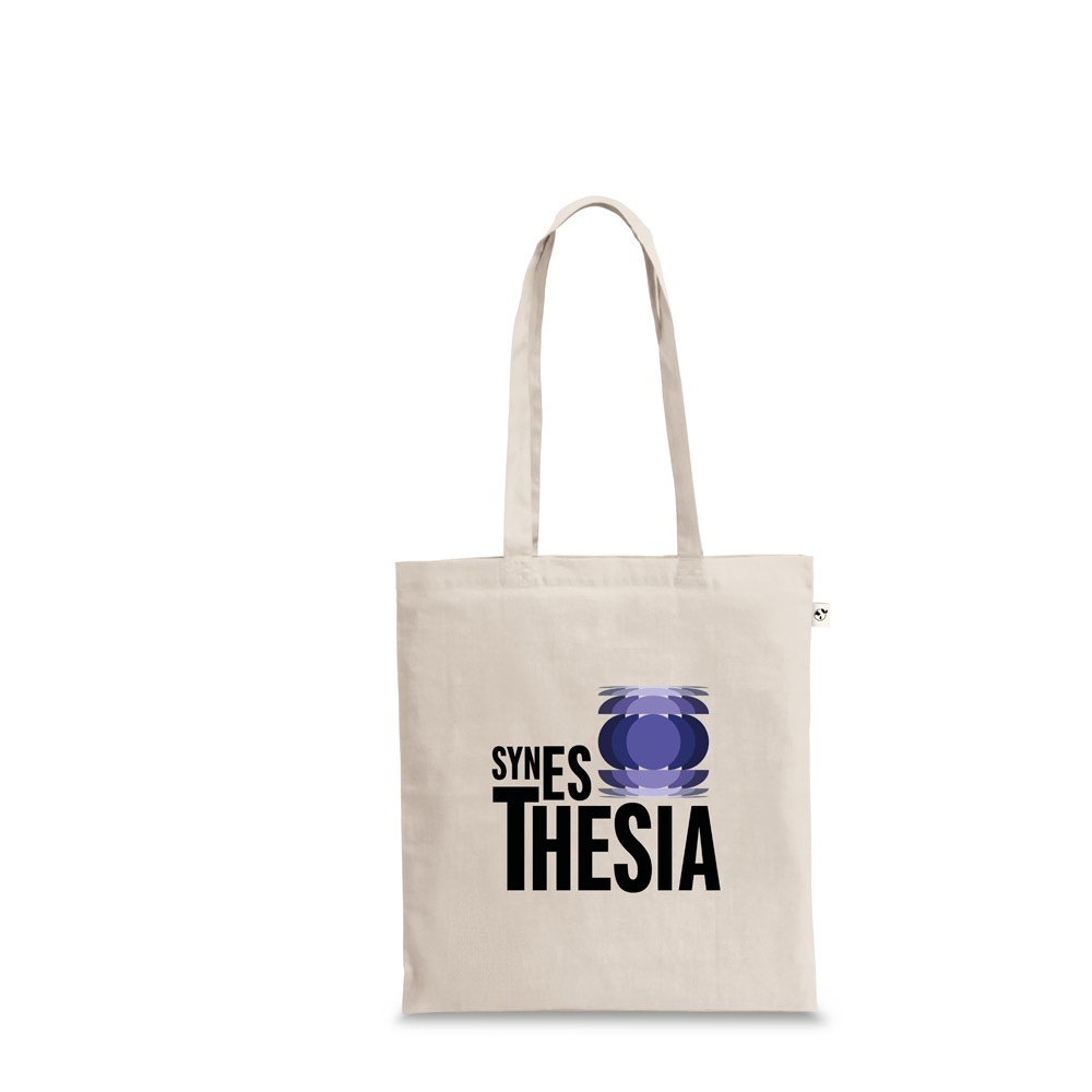 SVANETI. Borsa in cotone riciclato (70%) e poliestere (30% rPET) (150 g/m²)
