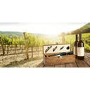 SYRAH. Set da vino in bambù, ABS e acciaio inox