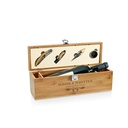 SYRAH. Set da vino in bambù, ABS e acciaio inox