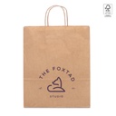 TAYLA. Borsa in carta kraft (115 g/m²)