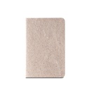 TEAPAD SOFT. Block notes A6 con copertina flessibile fabbricata tramite gli scarti delle foglie di té (65%)