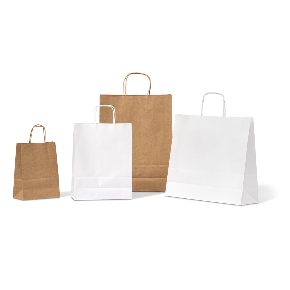 TAYLA. Borsa in carta kraft (115 g/m²)