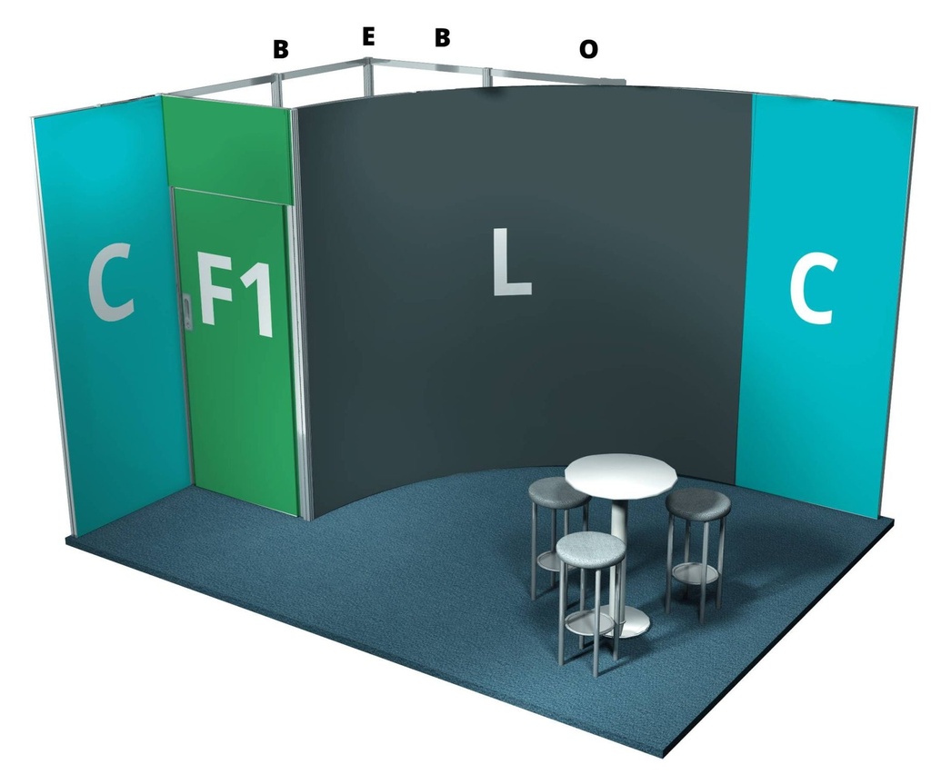 Stand Vector 12m²