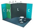 Stand Vector 12m²