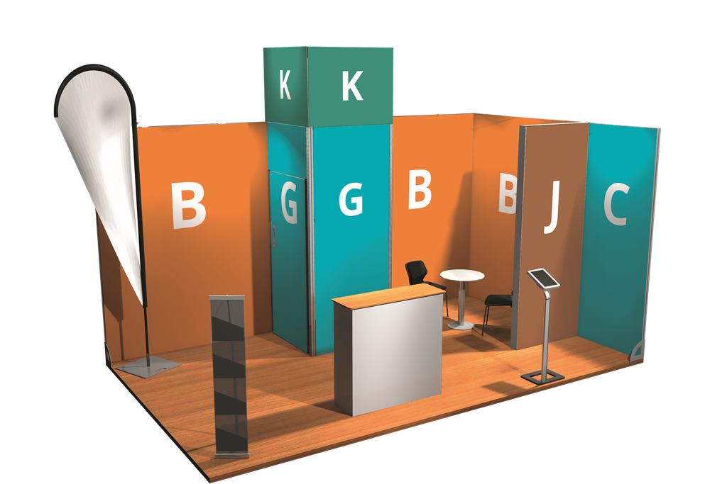 Stand Vector 15m²