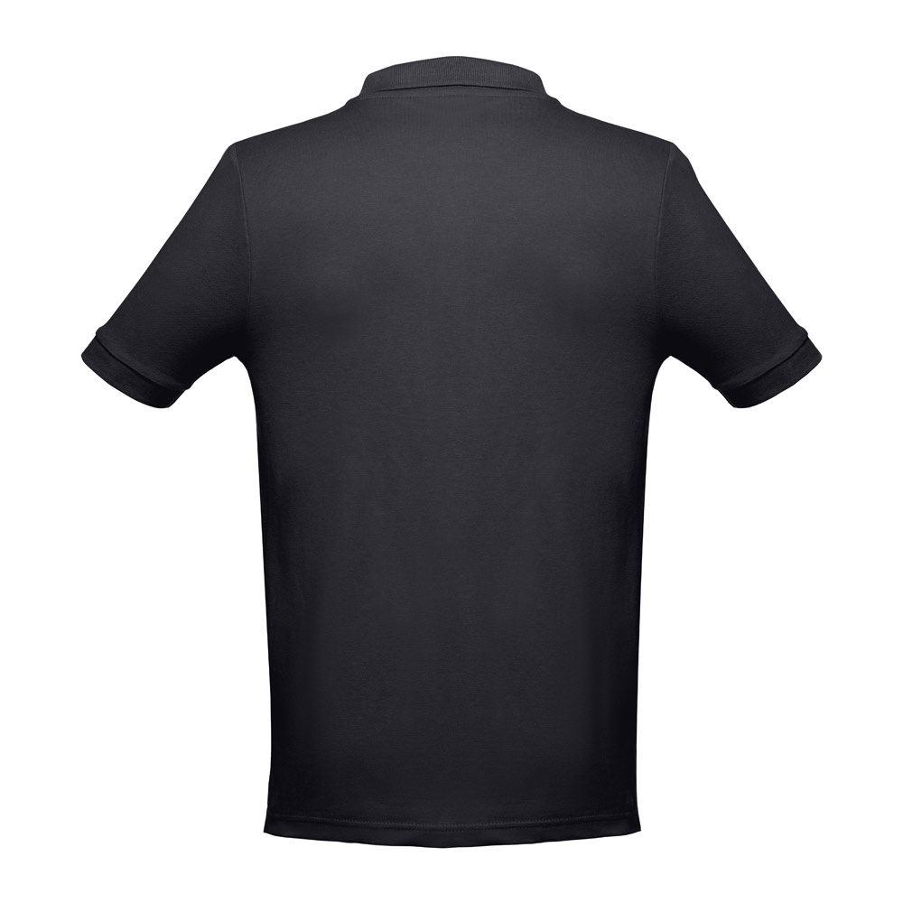 THC ADAM II. Polo da uomo in cotone a maniche corte