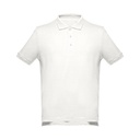 THC ADAM II. Polo da uomo in cotone a maniche corte