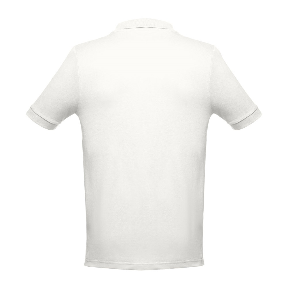 THC ADAM II. Polo da uomo in cotone a maniche corte