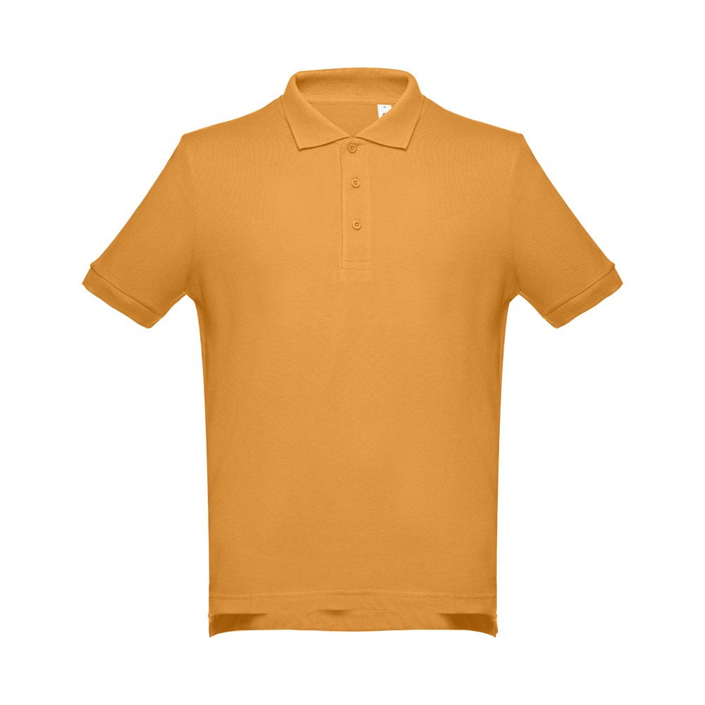 THC ADAM II. Polo da uomo in cotone a maniche corte