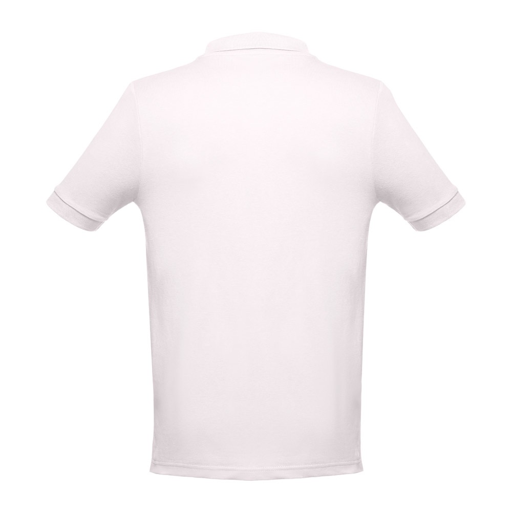 THC ADAM II. Polo da uomo in cotone a maniche corte