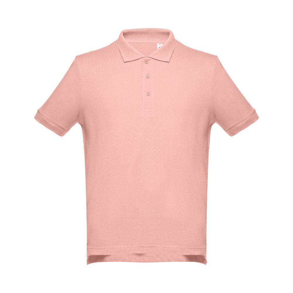 THC ADAM II. Polo da uomo in cotone a maniche corte