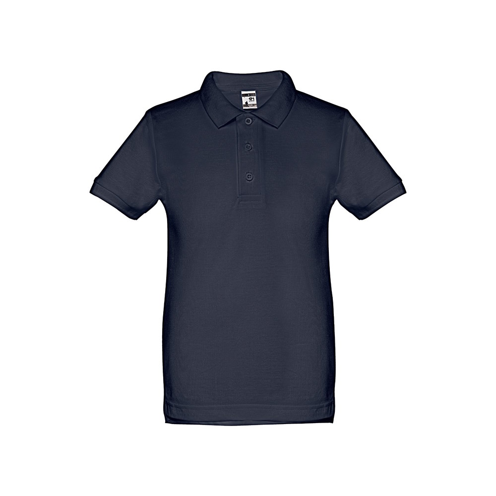 THC ADAM KIDS. Polo in cotone a maniche corte per bambini (unisex)