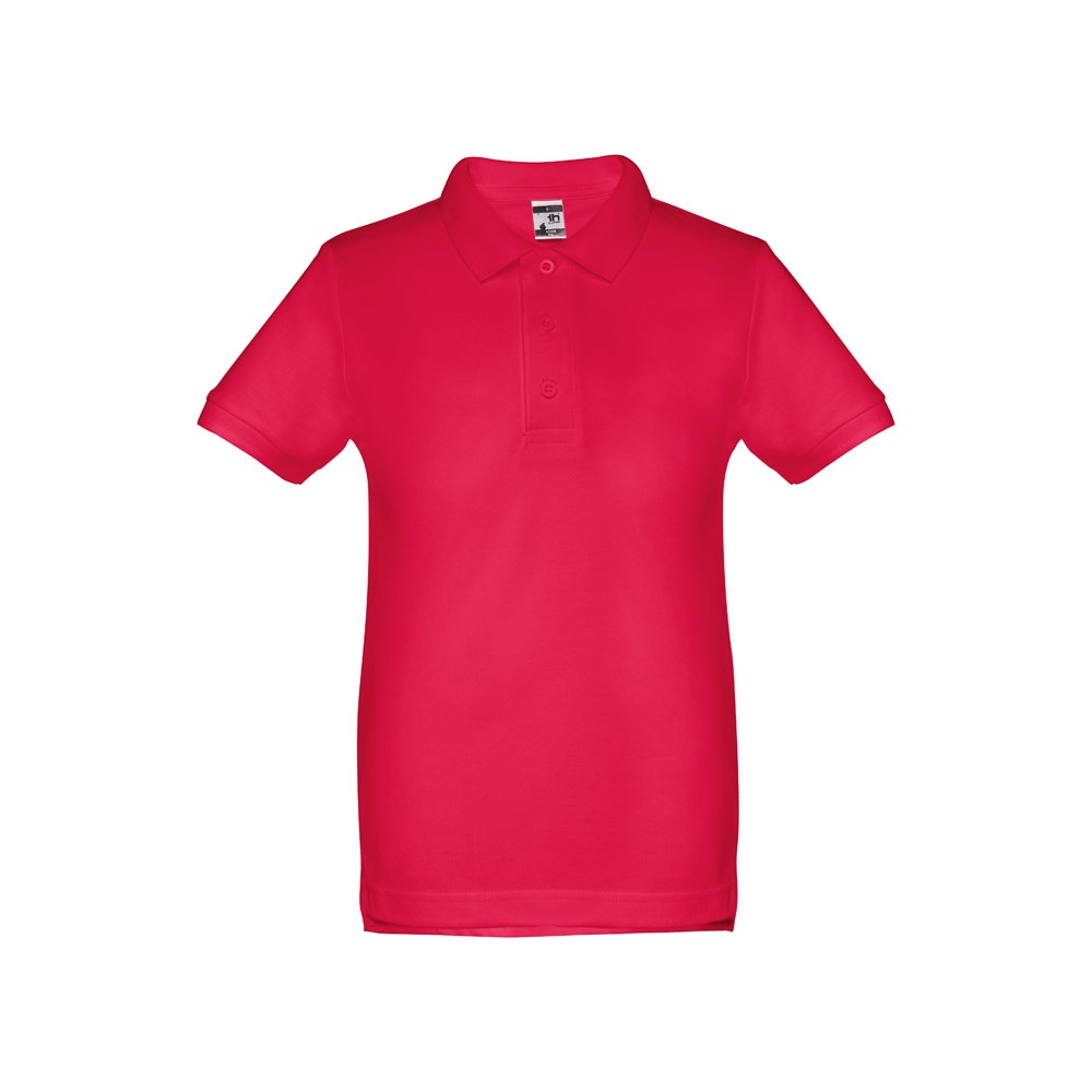 THC ADAM KIDS. Polo in cotone a maniche corte per bambini (unisex)
