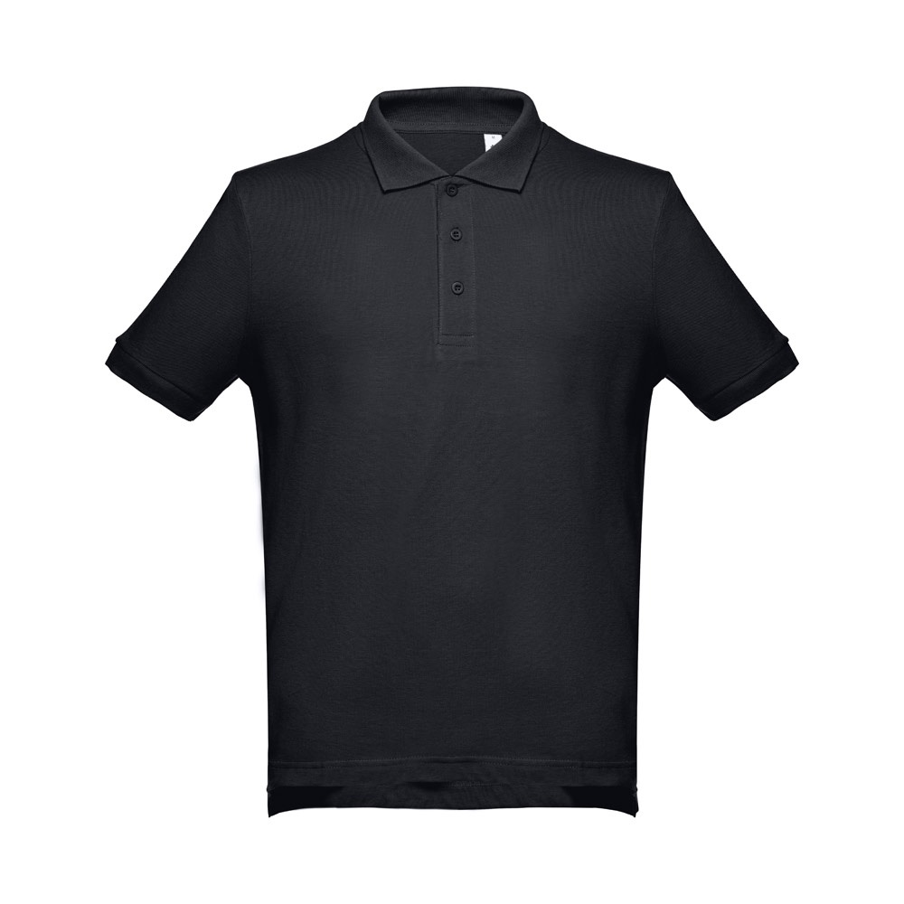 THC ADAM. Polo da uomo in cotone a maniche corte