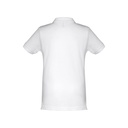 THC ADAM KIDS WH. Polo a maniche corte per bambini (unisex). colore bianco
