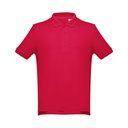 THC ADAM. Polo da uomo in cotone a maniche corte