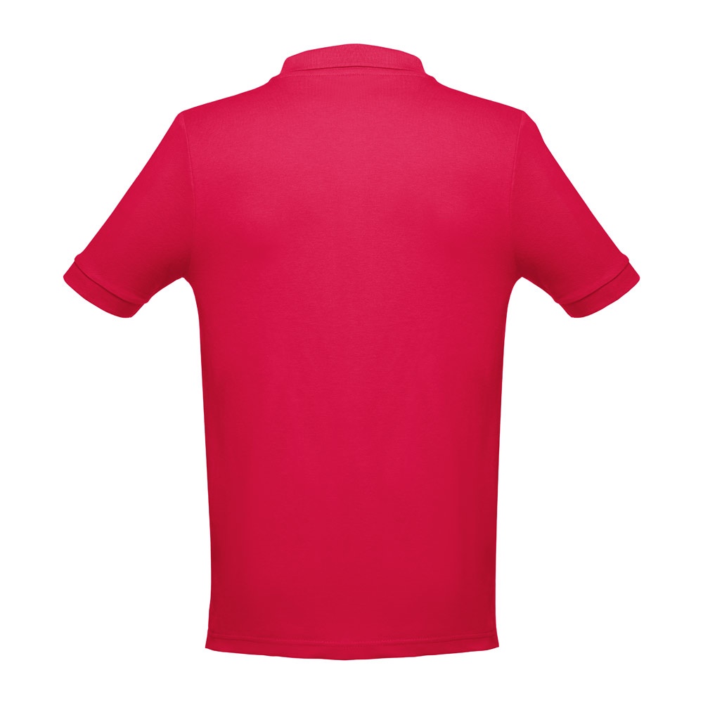 THC ADAM. Polo da uomo in cotone a maniche corte