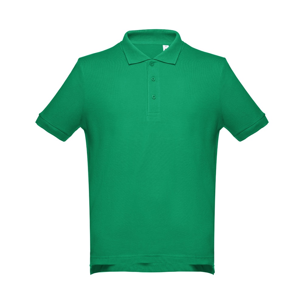 THC ADAM. Polo da uomo in cotone a maniche corte
