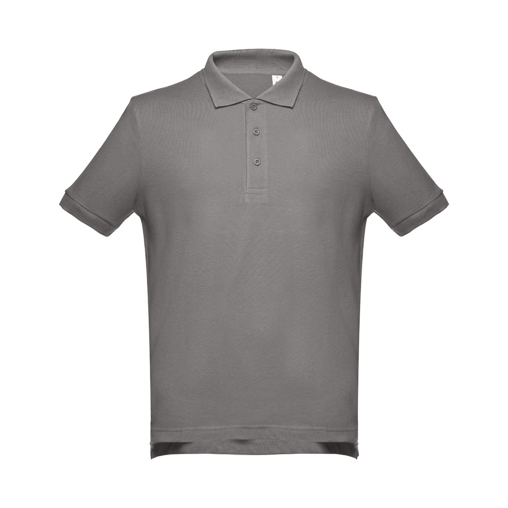THC ADAM. Polo da uomo in cotone a maniche corte