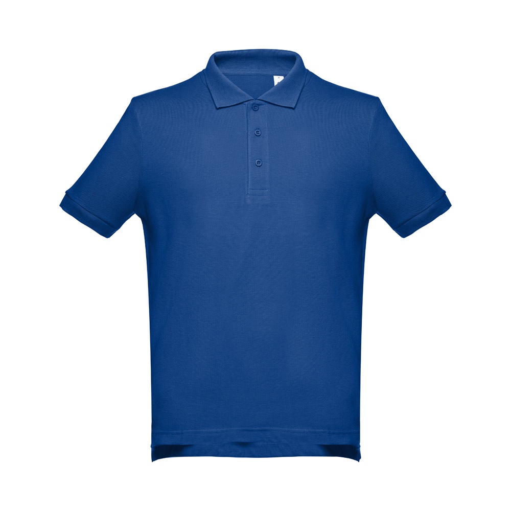 THC ADAM. Polo da uomo in cotone a maniche corte