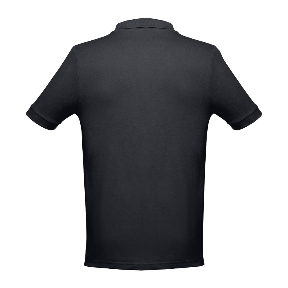 THC ADAM. Polo da uomo in cotone a maniche corte