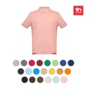 THC ADAM. Polo da uomo in cotone a maniche corte