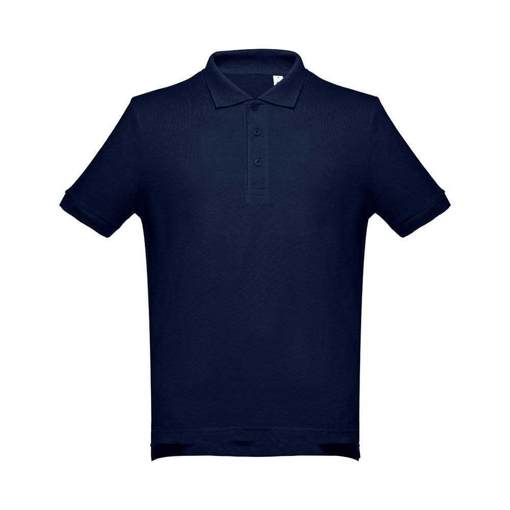 THC ADAM. Polo da uomo in cotone a maniche corte