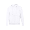 THC AMSTERDAM WH. Felpa da uomo con cappuccio e zip
