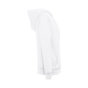 THC AMSTERDAM WOMEN WH. Felpa da donna con cappuccio e zip