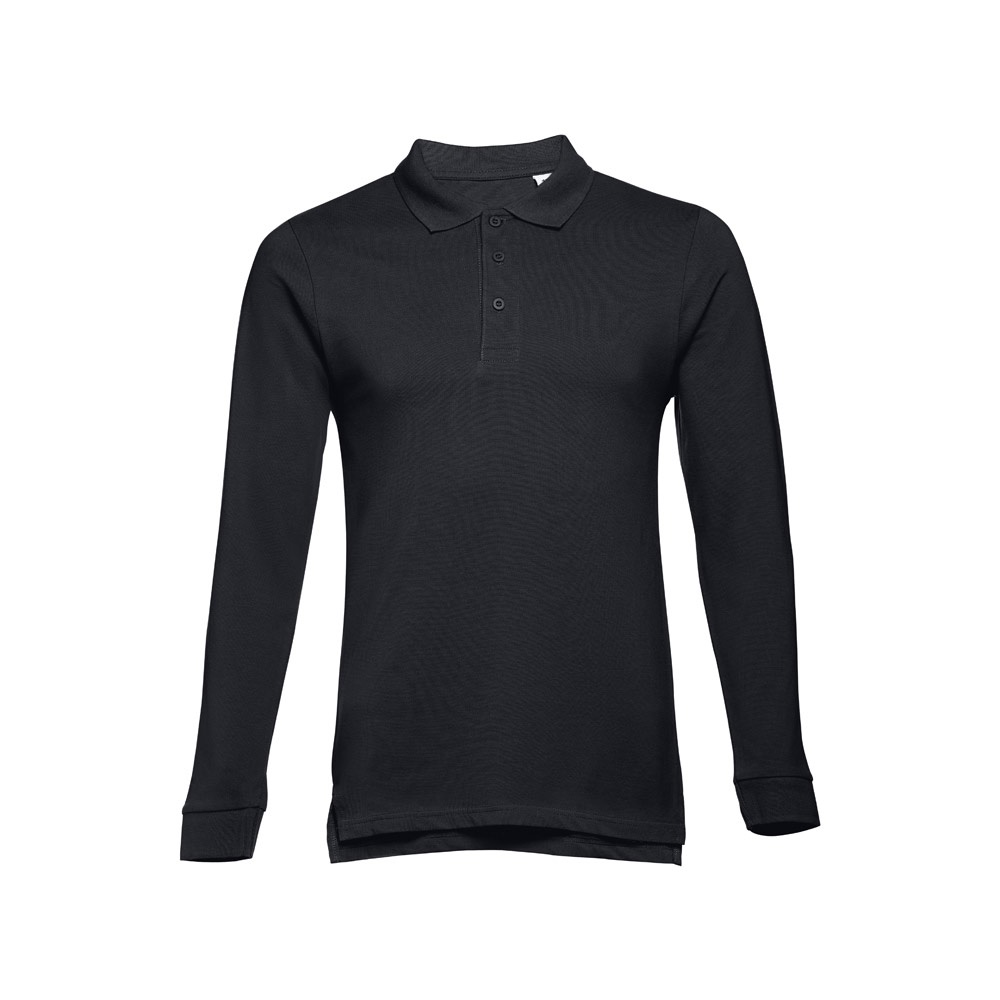 THC BERN 3XL. Polo a manica lunga da uomo