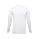 THC BERN WH. Polo da uomo in cotone a maniche lunghe
