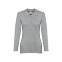 THC BERN WOMEN II. Polo a manica lunga da donna