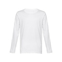 THC BUCHAREST WH. T-shirt da uomo in cotone a maniche lunghe