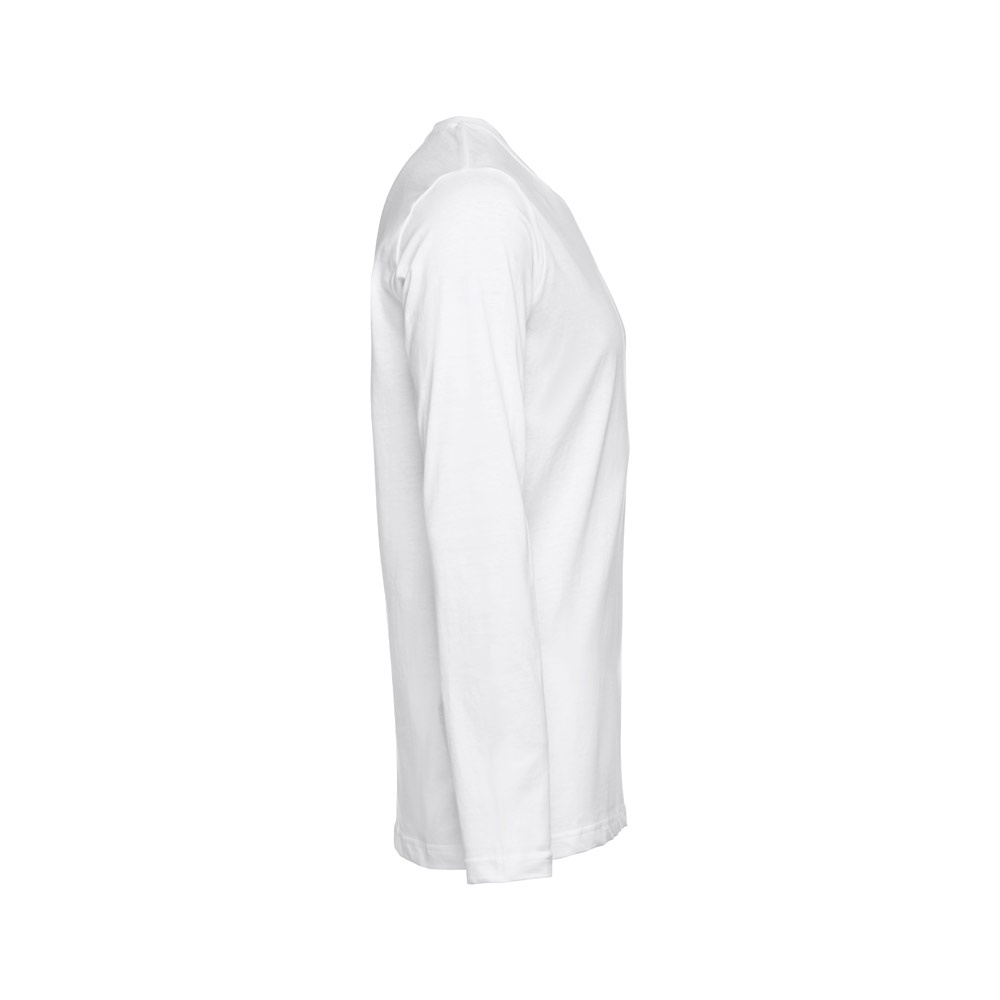 THC BUCHAREST WH. T-shirt da uomo in cotone a maniche lunghe