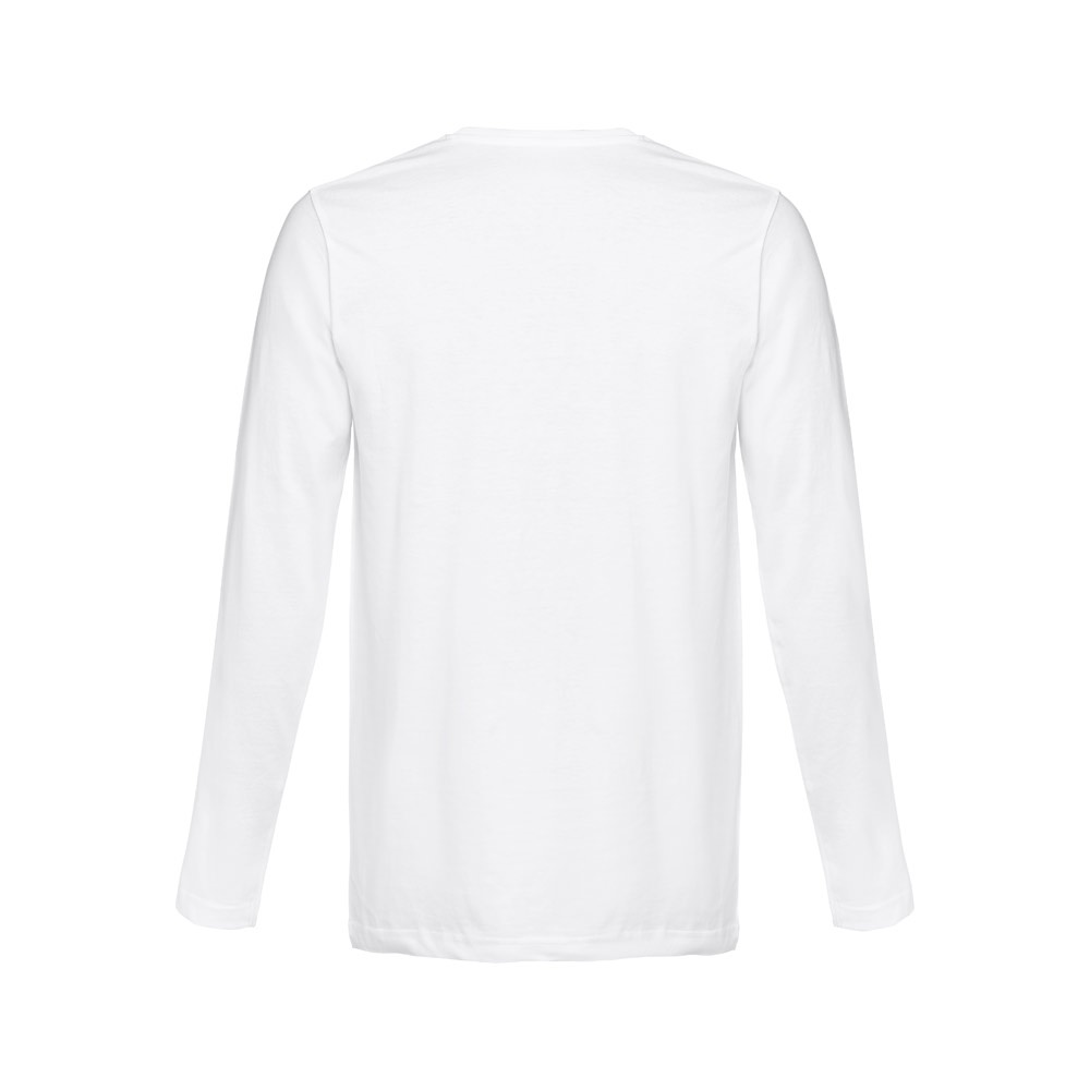 THC BUCHAREST WH. T-shirt da uomo in cotone a maniche lunghe